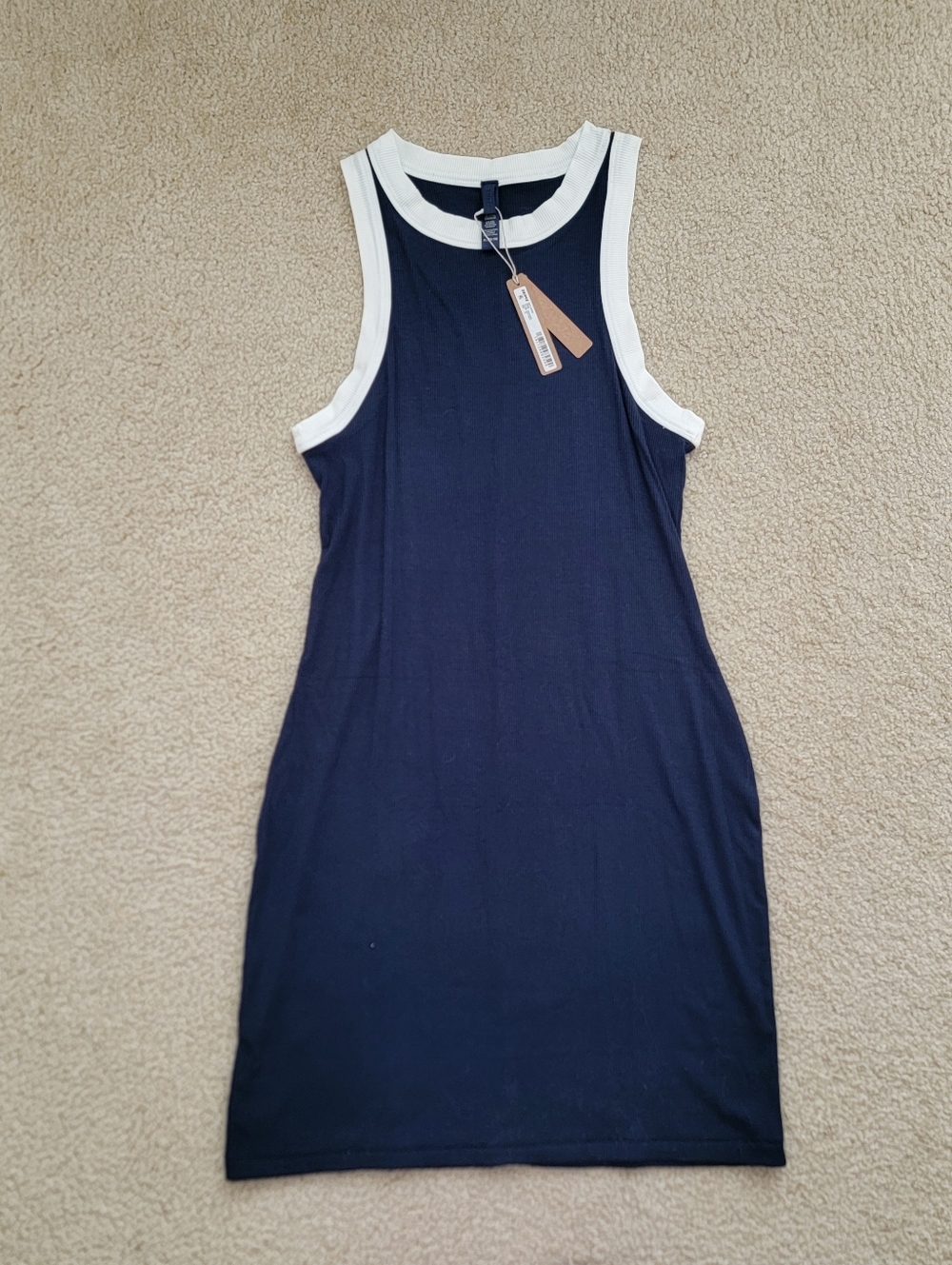 SKIMS Soft Lounge Ringer Tank Mini Dress NWT XLK